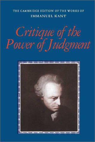 Critique of the power of judgment