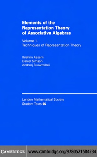 Elements of the Representation Theory of Associative Algebras