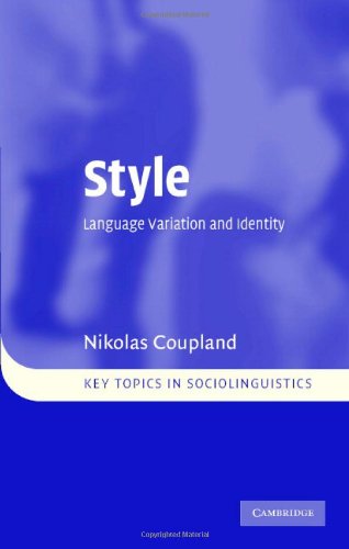 Style : language variation and identity