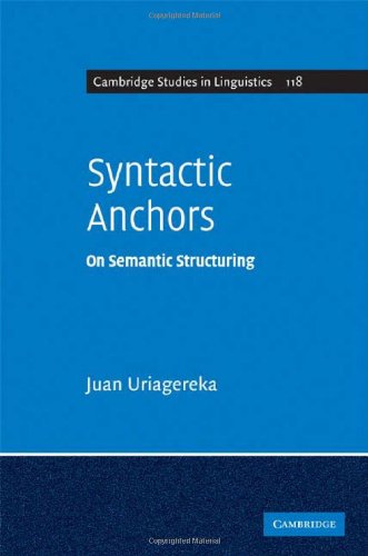 Syntactic Anchors