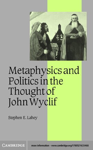 Philosophy and Politics in the Thought of John Wyclif