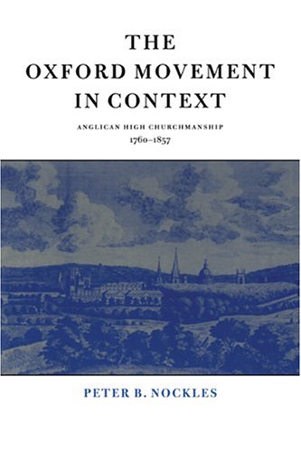 The Oxford Movement in Context