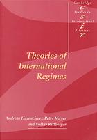 Theories of International Regimes