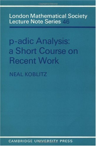 P-Adic Analysis