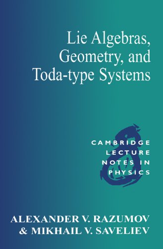 Lie Algebras, Geometry, and Toda-Type Systems