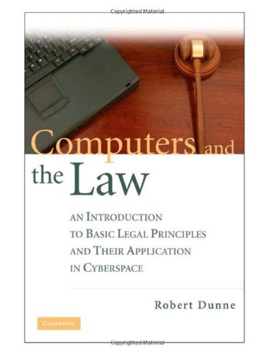 Computers and the Law