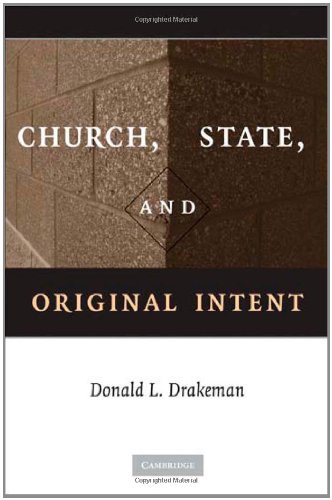 Church, state, and original intent