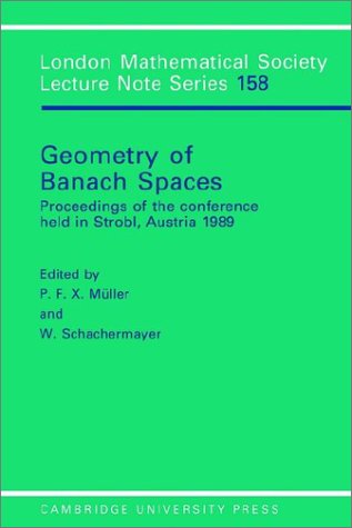 Geometry of Banach Spaces