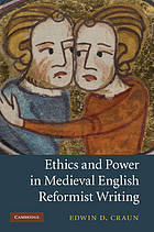 Ethics and Power in Medieval English Reformist Writing