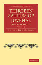 Thirteen Satires of Juvenal