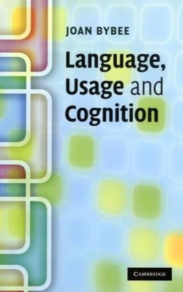 Language, Usage and Cognition.