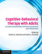 Cognitive-Behavioral Therapy with Adults