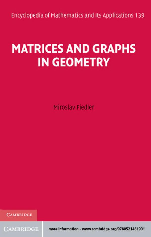 Matrices and Graphs in Geometry