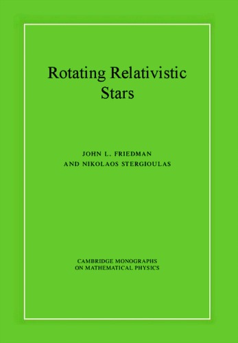 Rotating Relativistic Stars