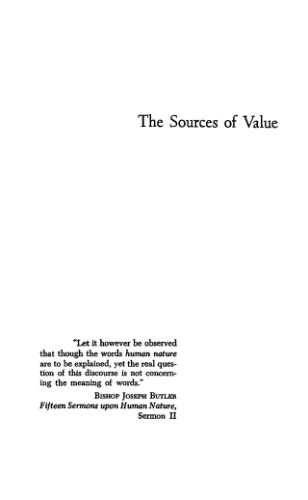 The Sources of Value