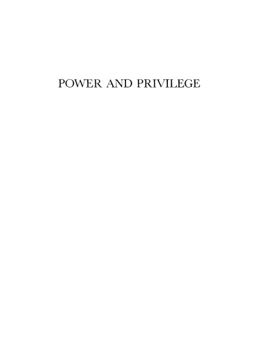 Power And Privilege