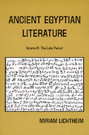 Ancient Egyptian Literature