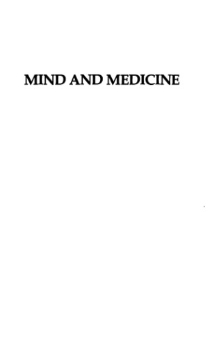 Mind and Medicine