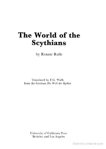 The World of the Scythians