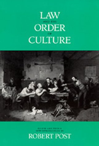 Law and the Order of Culture