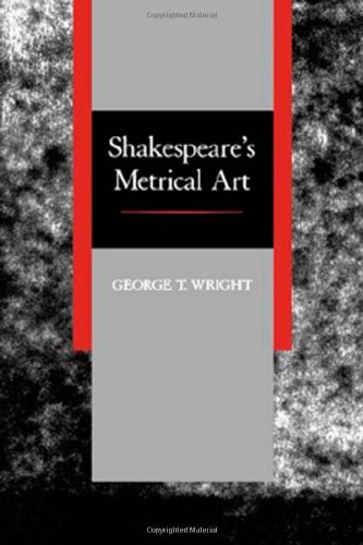 Shakespeare's Metrical Art