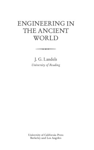 Engineering in the Ancient World, Revised Edition