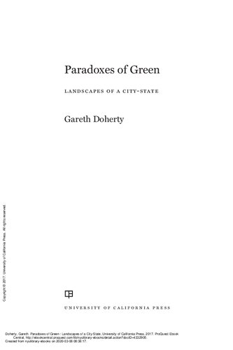 Paradoxes of Green