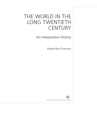 The World in the Long Twentieth Century