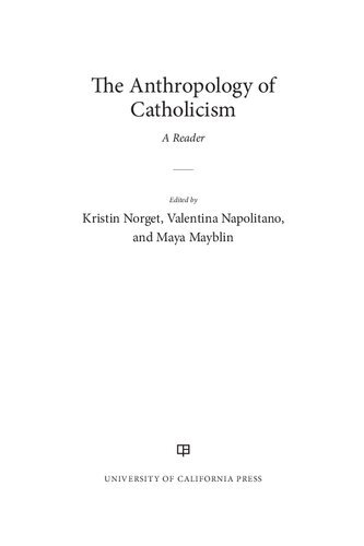 The Anthropology of Catholicism