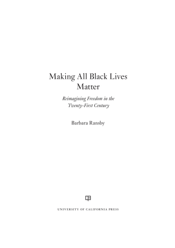 Making All Black Lives Matter