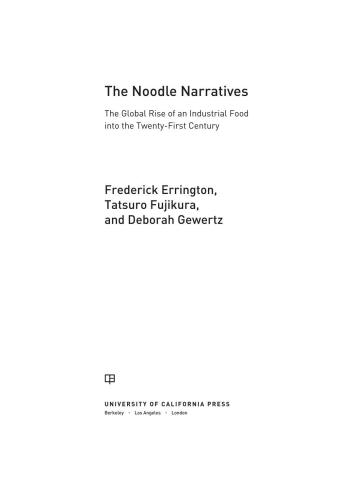 The Noodle Narratives