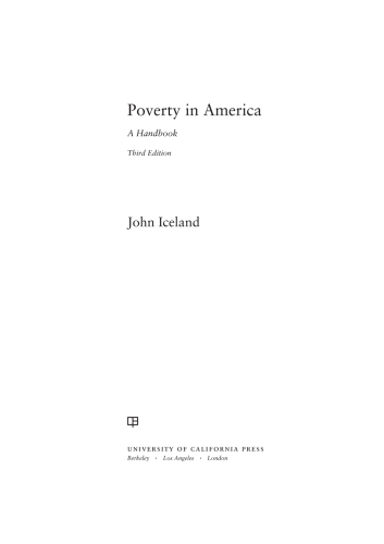 Poverty in America