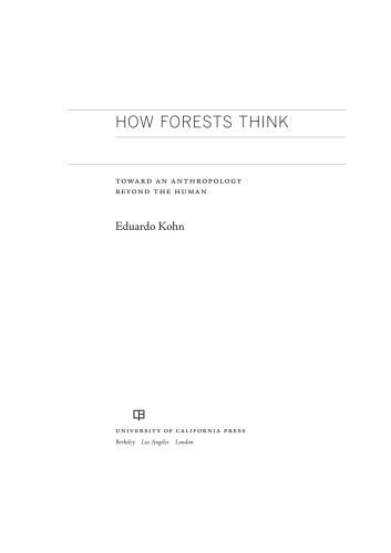 How Forests Think