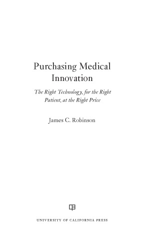 Purchasing Medical Innovation