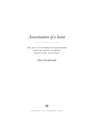 Assassination of a Saint