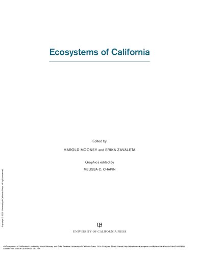 Ecosystems of California