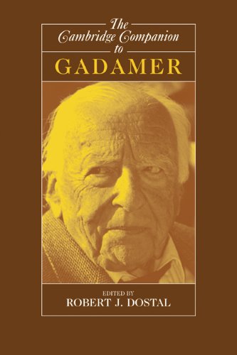 The Cambridge Companion to Gadamer