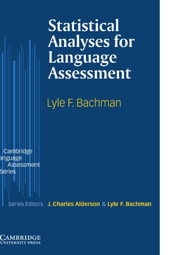 Statistical Analyses for Language Assessment Book