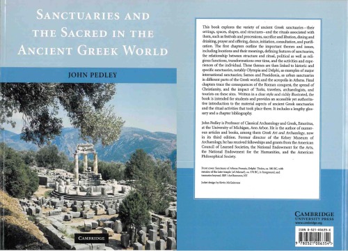 Sanctuaries and the Sacred in the Ancient Greek World