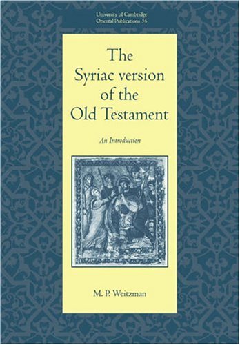 The Syriac Version of the Old Testament