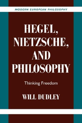 Hegel, Nietzsche, and Philosophy