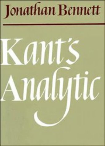 Kant's Analytic