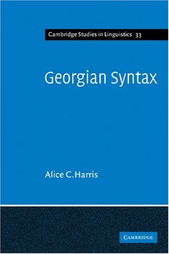 Georgian Syntax