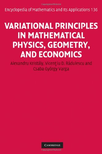 Variational Principles in Mathematical Physics, Geometry, and Economics