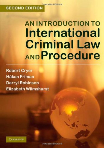 An Introduction to International Criminal Law and Procedure