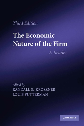 The Economic Nature of the Firm