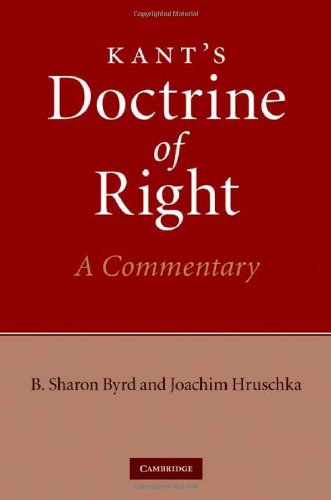 Kant's Doctrine of Right