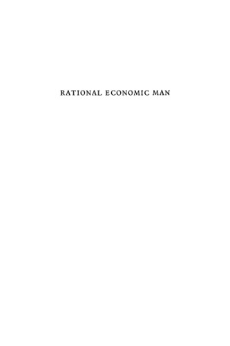 Rational Economic Man