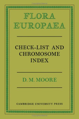 Flora Europaea Check-List and Chromosome Index