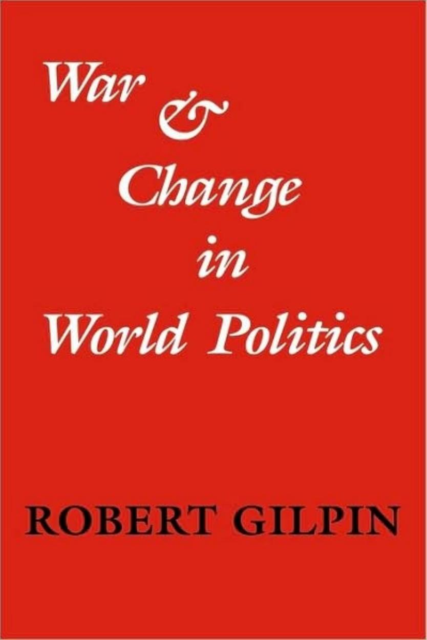 War and Change in World Politics